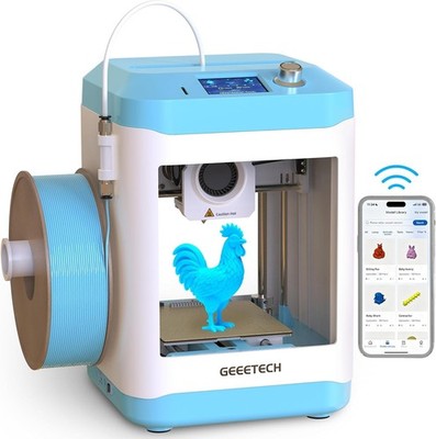 Geeetech M1s Mini 3D-Drucker Schnelldruck WiFi App Control 100 * 110 * 100MM