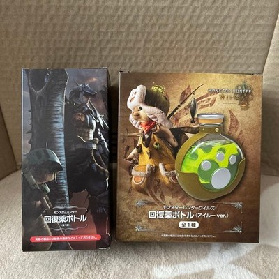 CAPCOM Limited Prize MONSTER HUNTER WILDS Recovery Potion Bottle Set of 2 NEW JP