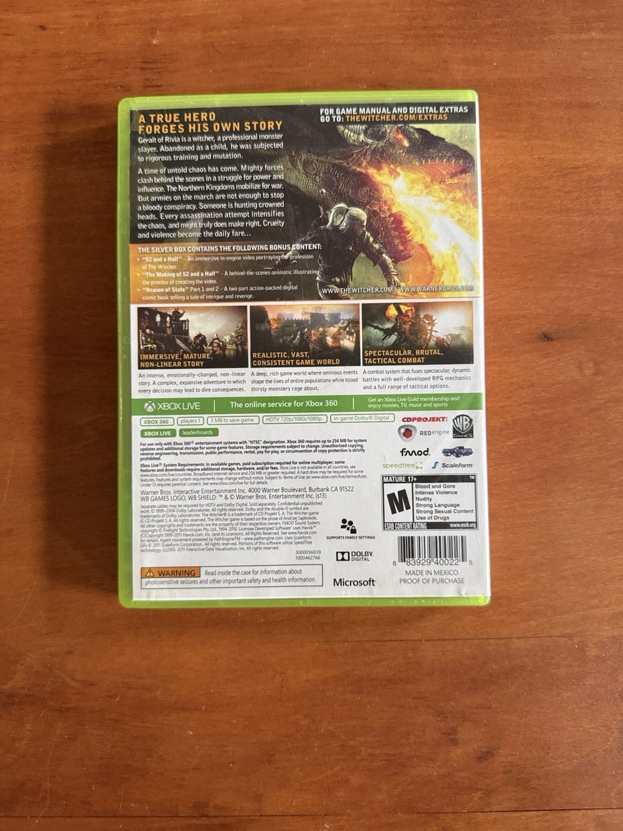 プレステ The Witcher 2: Assassins of Kings -- Enhanced Edition Silver Box