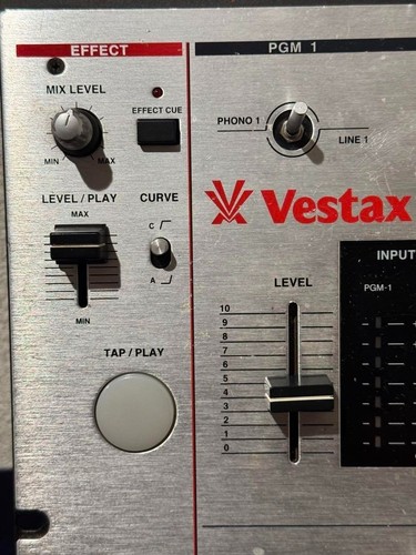 Vestax PMC-05 Pro SL VCA Silver DJ Mixer Junk From Japan - Picture 4 of 15