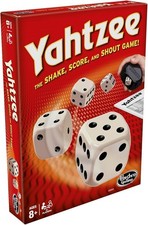 Hasbro Gaming Yahtzee Dice Game   Fast-Paced Family Strategy Game, Ages 8 ,
