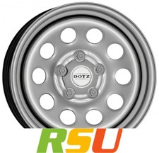Dotz Modular silver 7x16" ET30 LK5 120 ML 65 Stahlfelgen 16 Zoll