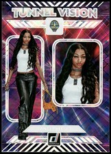 2025 Donruss WNBA #9 Angel Reese Tunnel Vision Press Proof