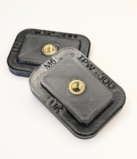 Molle Panel backer 1" x 1.5" 2 pack  M6 nut threaded insert gear mounting plate