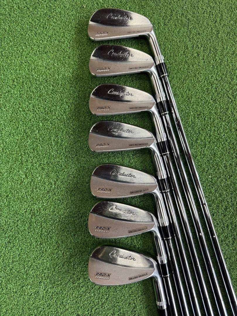 Maruman iron set Conductor PRO-X 4〜PW 7 pieces DG-X100 Golf