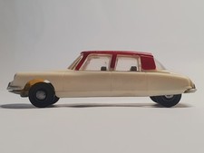 Siku Plastik V 76  Citroen DS 19 Vintage weiß mit rotem Dach