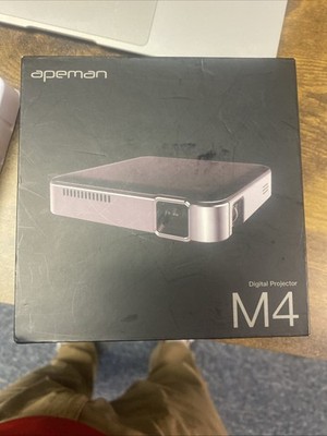 Apeman M4 Digital Projector w/ Tripod, USB Micro & HDMI Cable