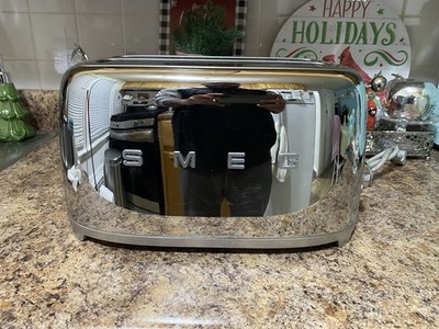SMEG 2 Slice Toaster TSF01SSMUS, Stainless Steel