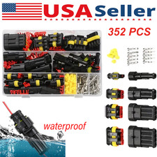 352x Car Electrical Connector Terminals Automotive Wire Plug 1234 Pin Waterproof