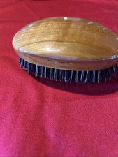 Vintage West Germany Genuine Bristle Hair Brush Set Boar Bristle Grooming In Box