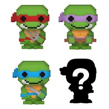 Ninja Turtles Bitty Pop! Funko Vinyl Figure 4-pack 8-bit 2.5 cm