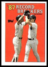 Don Mattingly 1988 Topps #2 New York Yankees MLB READ FREE SHIPPING AutographDen