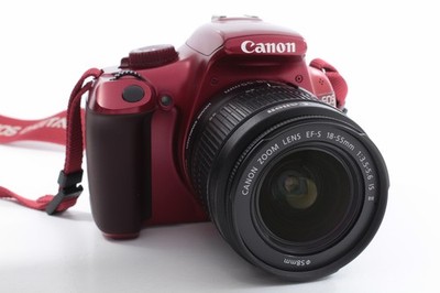 Canon EOS 1100D 18-55mm IS II Kit rot, sehr guter Zustand, 2500 Auslösungen
