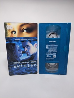 Swimfan VHS 2003 Blue Tape Jessie Bradford Erika Christensen Shiri Appleby