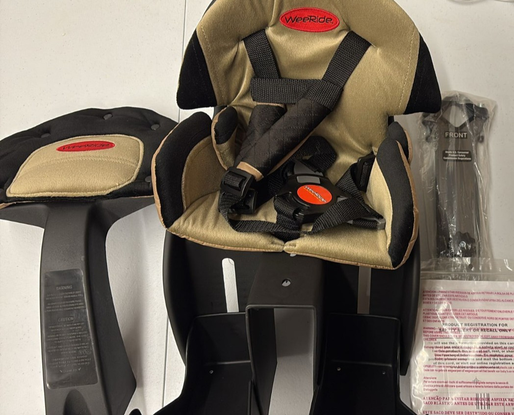Child Carrier Bike Seat, New Open Box