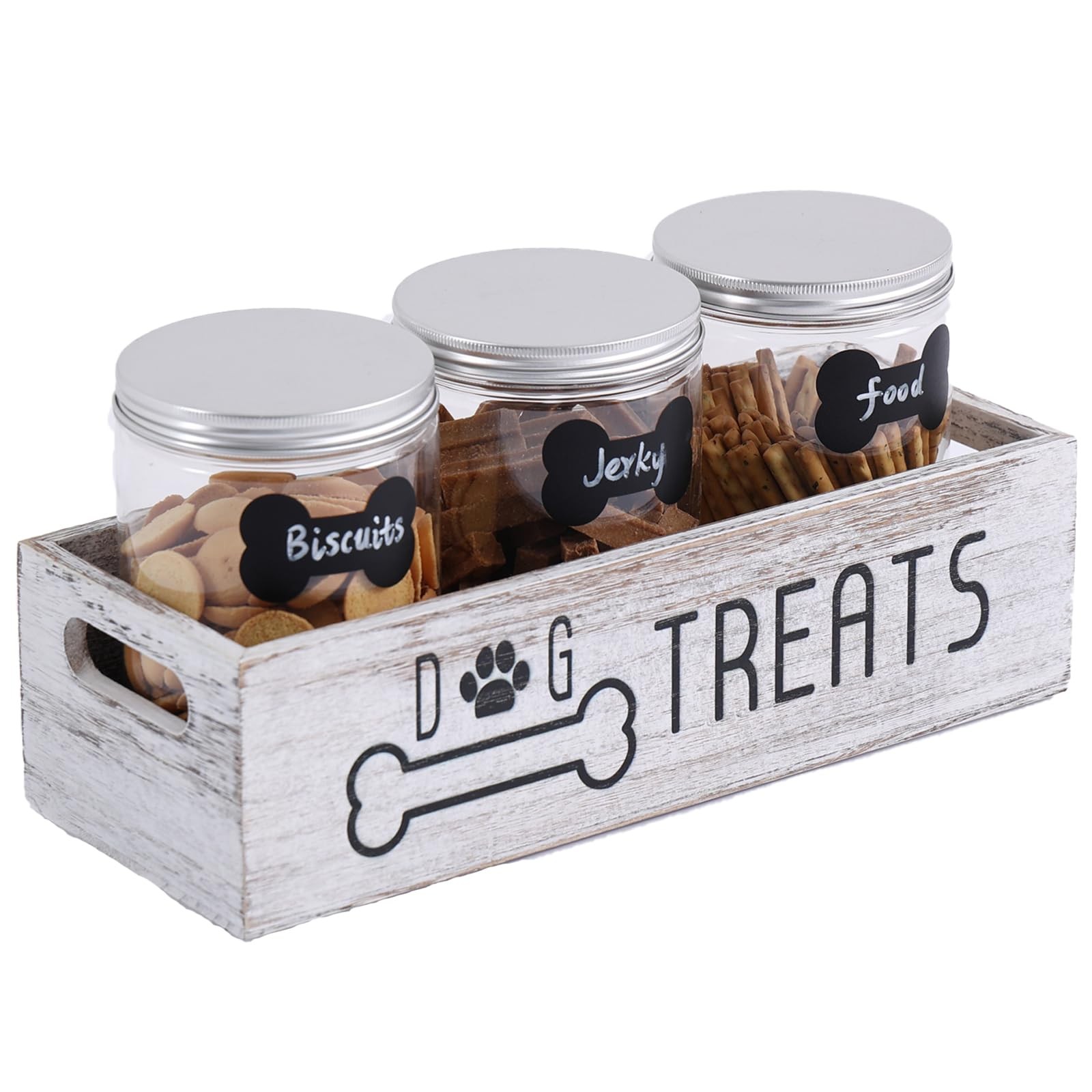 Organizer Box With 3 Jars Personalized Pet Food ...
