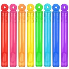 Varitas de Burbujas Mini 32 Piezas 8 Colores Regalo para Fiestas Ninos 1 Pack
