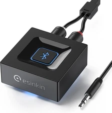 Esinkin Wireless Audio Receiver for Music Streaming Sound System Works with Smar