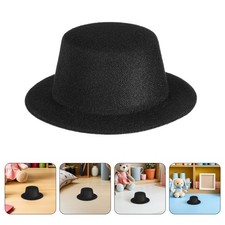 15PCS Snowman Hats for Crafts - Mini Top Hats Small Craft for Christmas Party