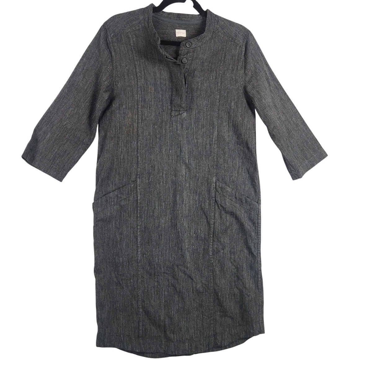 kate linen dress Light blue linen dress KATE, Light blue / 2XL