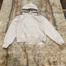 Tna Aritzia Extra Fleece Perfect Hoodie Cream Women  s Small