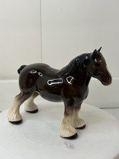 Melba Ware Porcelain Horse Figure 6.5”tall English 1950’s