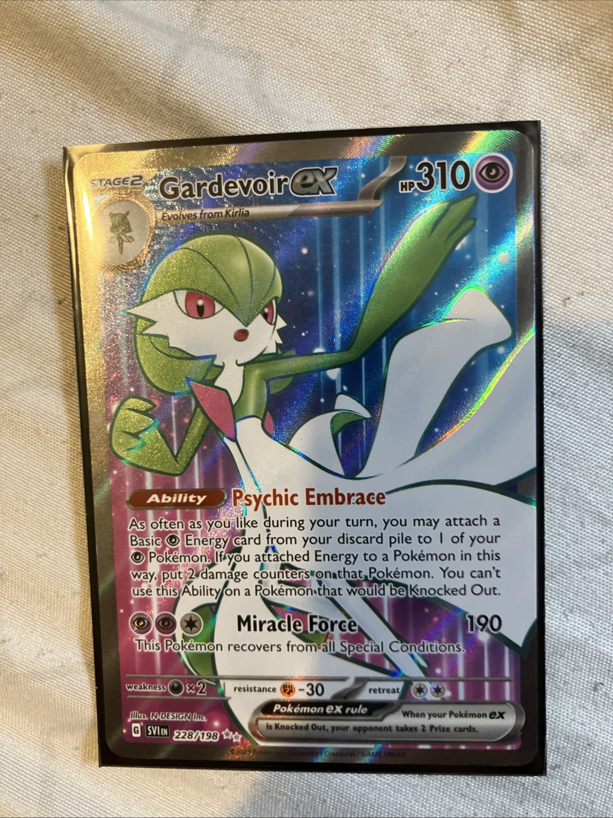 Gardevoir ex 228/198 SV01: Scarlet & Violet Base Set Holo