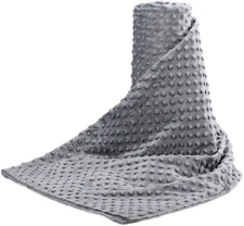 Weighted Blankets Removable Duvet Cover for Adults Queen Size (60x80),Heavy