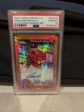 2024 Topps Chrome Logofractor Ceddanne Rafaela Orange Logofractor /25 