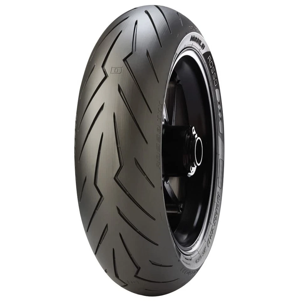 Pirelli Diablo Rosso 3 Rear MC Tire 180/55ZR-17 (73W) For BMW R1200RT 2005-2019 — 第 2/3 张图片