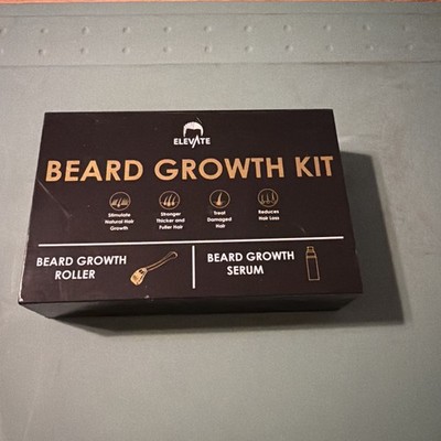 Elevate Beard Growth Kit Growth Roller And Serum