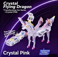 Unicorn Collision Transforming Dinosaur,Magnetic Transformeration Car Into Dino