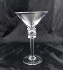 Simon Pearce Hartland Martini Glass 8-3/4" Signed Multiple Available
