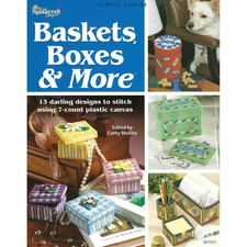 Baskets, Boxes  More Plastic Canvas Pattern Book The Needlecraft Shop 847531