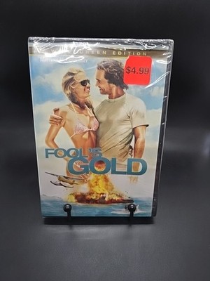FOOL'S GOLD (DVD Windscreen) MATTHEW MCCONAUGHEY KATE HUDSON New Sealed*Cut UPC 