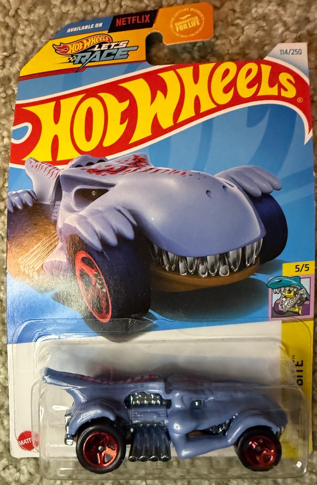 NEW 2024 Hot Wheels 114/250 HTD40 T-Rextroyer HW Mega Bite 5/5 NIP