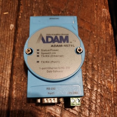 ADAM Ethernet to RS-232 Data Gateway Acquisition Module ADAM-4571L