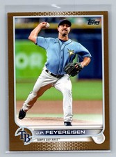 J.P. FEYEREISEN 2022 TOPPS UPDATE SERIES GOLD CARD #US228  /2022