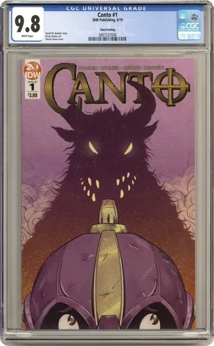 Canto 1C Zucker Variant 3rd Printing CGC 9.8 2019 3887537006