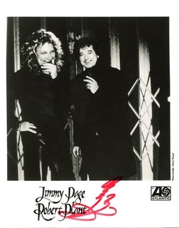 Jimmy Page Musician Signed 8x10 Led Zeppelin Music Photo AUTO Real LOA