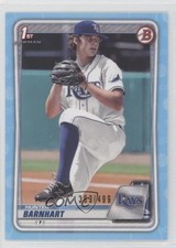 2020 Bowman Draft Sky Blue Border 369/499 Hunter Barnhart #BD-66 0u26
