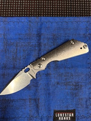 Strider Knives PT S30V Titanium Folding Knife  Swiss Machined