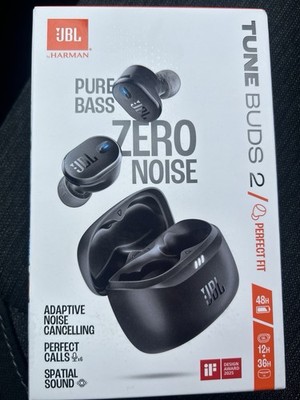 JBL Tune Buds 2 Schwarz Bluetooth Kopfhörer  OVP / NEU   (EAN:1200130016356)
