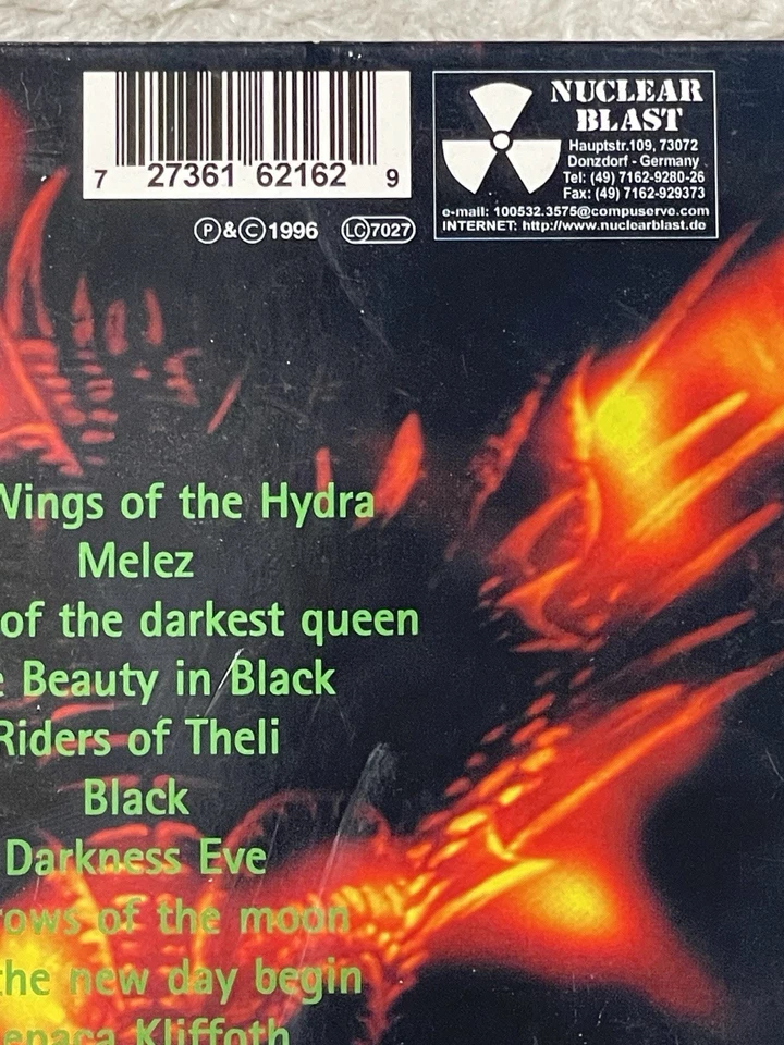Therion “Lepaca Kliffoth” CD (NB 216-2) Foto 4 de 4