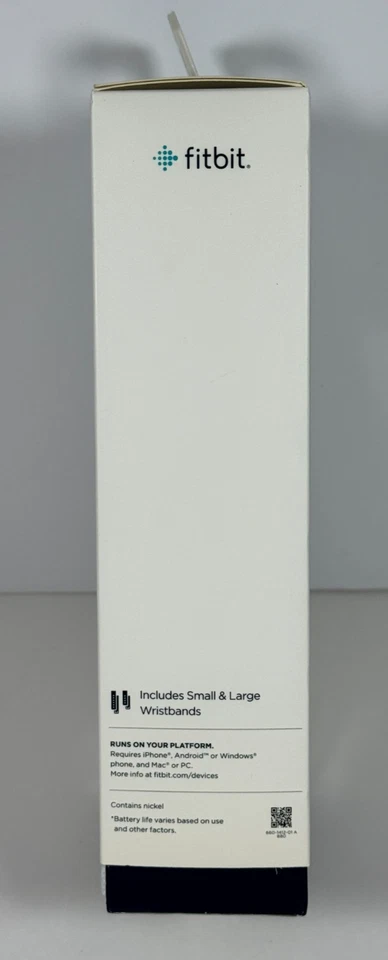 Fitbit Versa (FB504SRGY) Silver Aluminum Fitness Activity SmartWatch Sizes S & L - Image 4 of 4