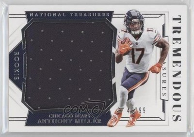2018 Panini National Treasures Tremendous Rookies 49/99 Anthony Miller RC 1u6