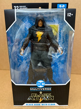 McFarlane DC Multiverse Black Adam with Cloak Action Figure Sealed New The Rock