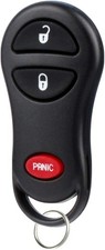 Key Fob fits 1999-2005 Keyless Entry Remote 04686481 1-Pack Black