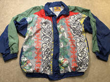 Vtg COTLER World Wide Authentic Sportswear Women's Zip Track Jacket Size Large