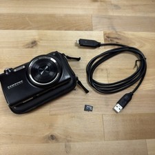 Samsung TL240 14.2MP Digital Camera Black With Case MicroSD and Charger